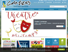 Tablet Screenshot of camiers.fr